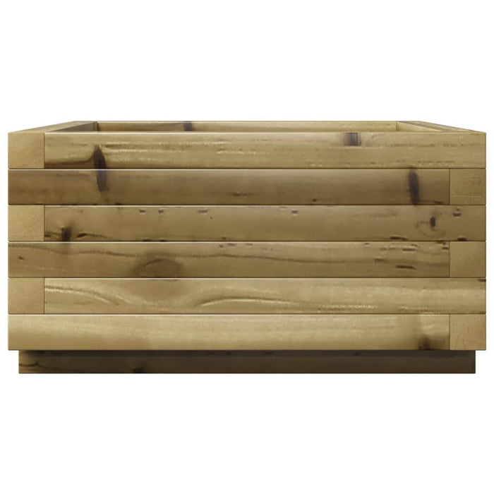 Fioriera da Giardino 50x50x26,5 cm in Legno di Pino Impregnato 847297