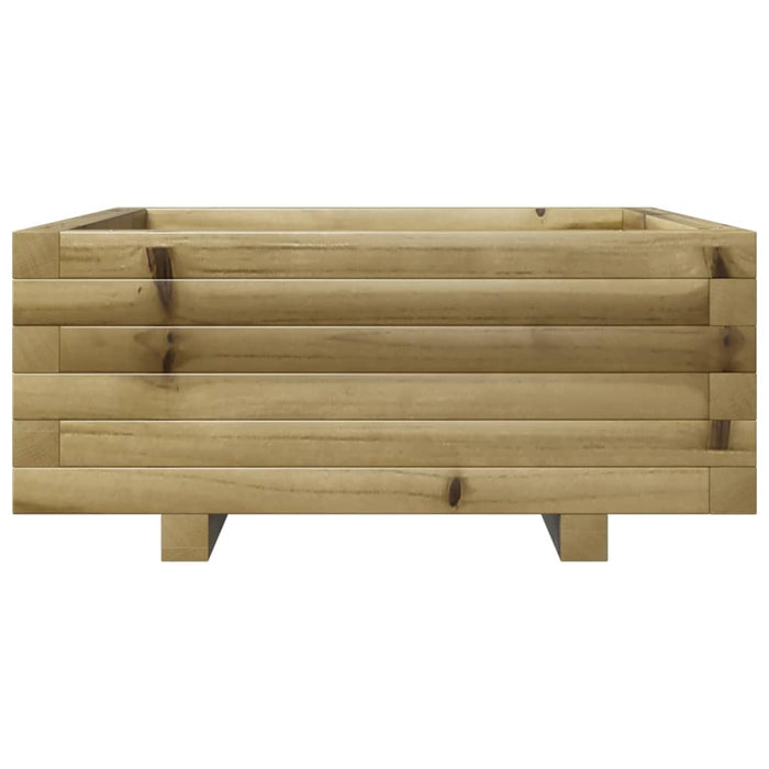 vidaXL Fioriera da Giardino 60x60x26,5 cm in Legno di Pino Impregnato
