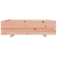Vassoio per fioriera aiuola rialzata piante fiori terrazza giardino 90 x 90 x 26,5 cm legno massello marrone Douglas 02_0038050