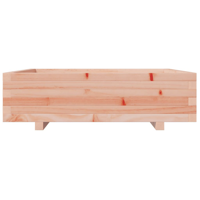 Vassoio per fioriera aiuola rialzata piante fiori terrazza giardino 90 x 90 x 26,5 cm legno massello marrone Douglas 02_0038050