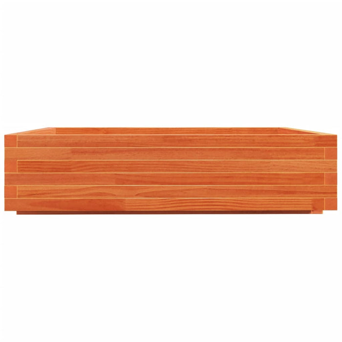 Fioriera Giardino 100x100x26,5cm Legno Massello Pino 847320