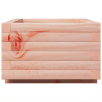 Vassoio per fioriera aiuola rialzata piante fiori terrazza giardino 70 x 40 x 26,5 cm legno massello marrone Douglas 02_0037776