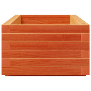 Fioriera Giardino-Vaso da Esterno-Contenitore per Piante Marrone Cera 110x40x26,5 cm in Legno di Pino