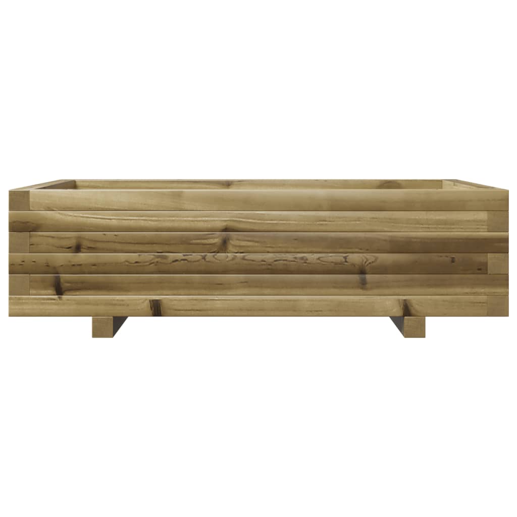 Fioriera da Giardino 90x60x26,5 cm in Legno di Pino Impregnato