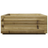 Fioriera da Giardino 90x60x26,5 cm in Legno di Pino Impregnato