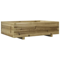 Fioriera da Giardino 90x60x26,5 cm in Legno di Pino Impregnato 847347