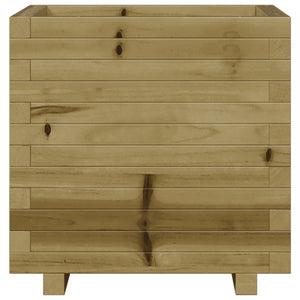 vidaXL Fioriera da Giardino 50x50x49,5 cm in Legno di Pino Impregnato