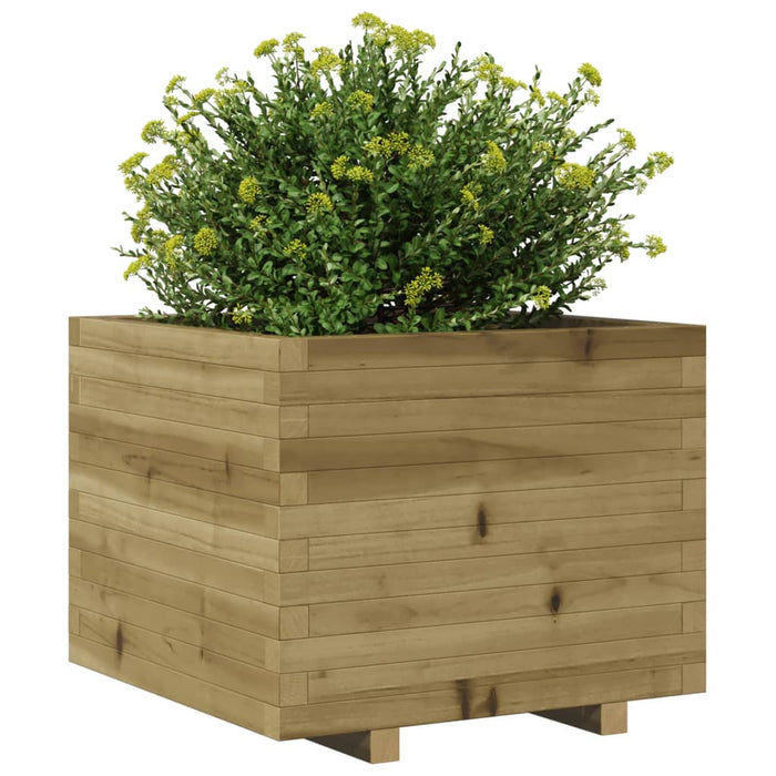 Fioriera da Giardino 60x60x49,5 cm in Legno di Pino Impregnato 847362