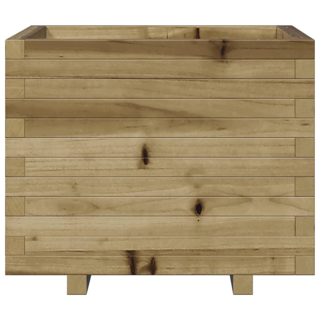 vidaXL Fioriera da Giardino 60x60x49,5 cm in Legno di Pino Impregnato