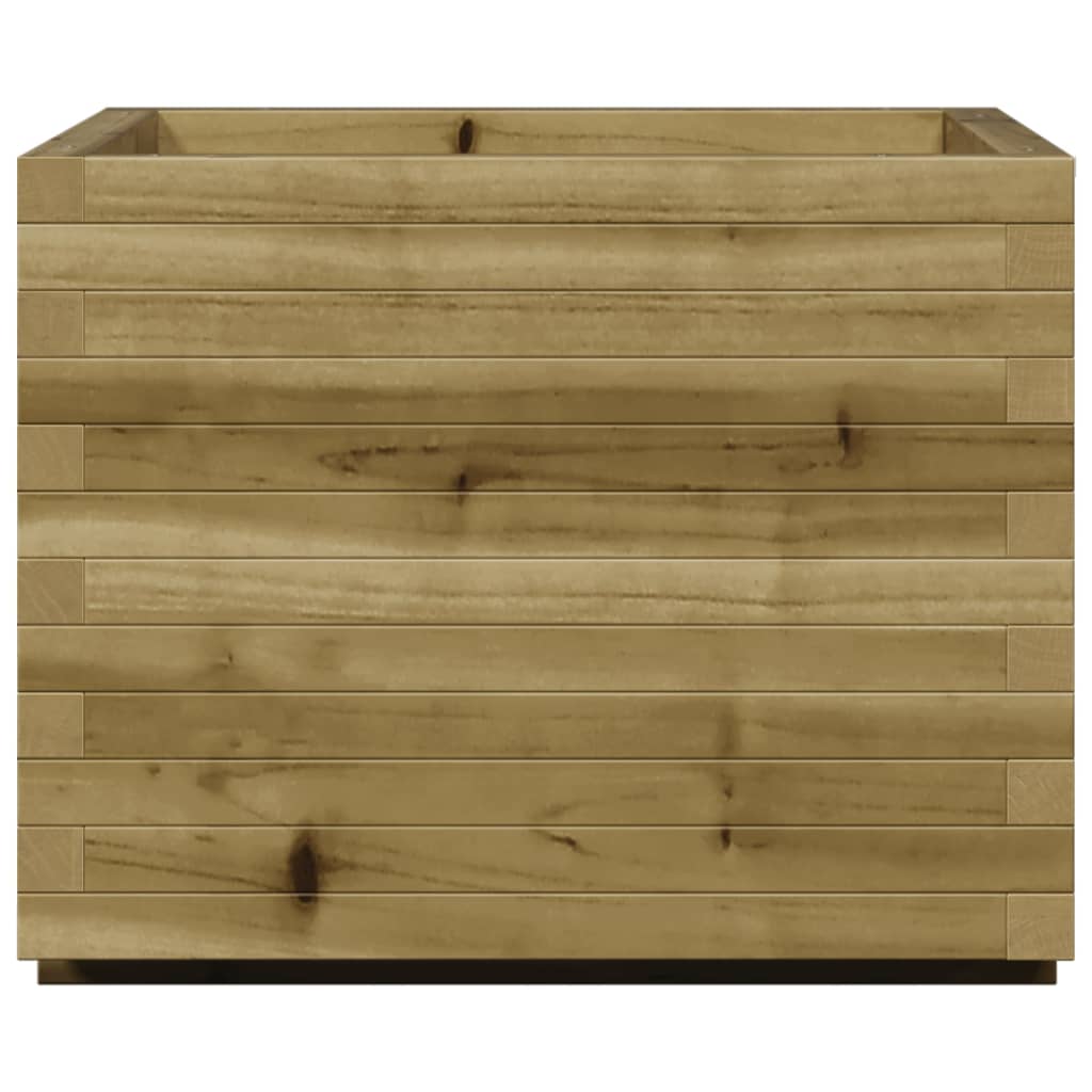 vidaXL Fioriera da Giardino 60x60x49,5 cm in Legno di Pino Impregnato