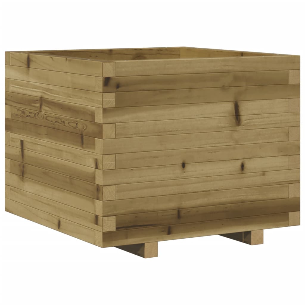 Fioriera da Giardino 60x60x49,5 cm in Legno di Pino Impregnato 847362