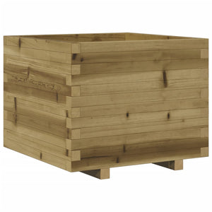 Fioriera da Giardino 60x60x49,5 cm in Legno di Pino Impregnato 847362