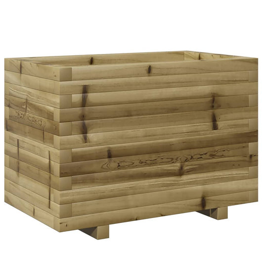 Fioriera da Giardino 70x40x49,5 cm in Legno di Pino Impregnato