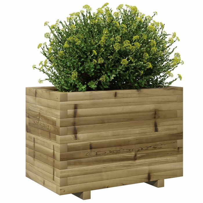 Fioriera da Giardino 70x40x49,5 cm in Legno di Pino Impregnato 847372