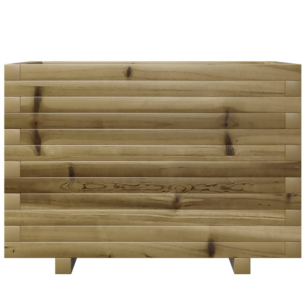 Fioriera da Giardino 70x40x49,5 cm in Legno di Pino Impregnato 847372