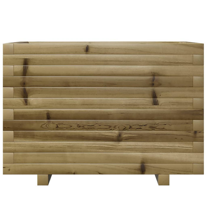 Fioriera da Giardino 70x40x49,5 cm in Legno di Pino Impregnato 847372