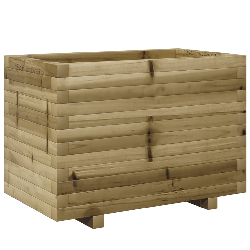 Fioriera da Giardino 70x40x49,5 cm in Legno di Pino Impregnato 847372