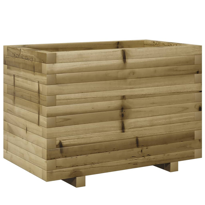 Fioriera da Giardino 70x40x49,5 cm in Legno di Pino Impregnato 847372
