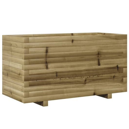 Fioriera da Giardino 90x40x49,5 cm in Legno di Pino Impregnato 847377