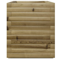vidaXL Fioriera da Giardino 90x40x49,5 cm in Legno di Pino Impregnato