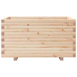 vidaXL Fioriera da Giardino 90x60x49,5 cm in Legno Massello di Pino