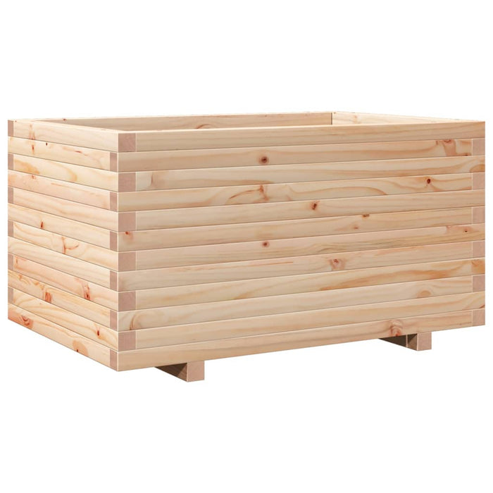 vidaXL Fioriera da Giardino 90x60x49,5 cm in Legno Massello di Pino