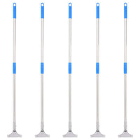 Manici per Tergipavimento 5pz 119,5cm in Acciaio e Plastica