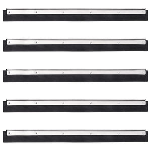 Testine Tergipavimento 5pz 45,5x2x5 cm in Acciaio e Gomma