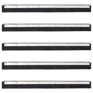 Testine Tergipavimento 5pz 60,5x2x5 cm in Acciaio e Gomma