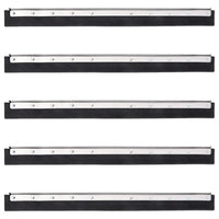 Testina Tergipavimento 5pz 75x2x5 cm in Acciaio e Gomma