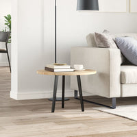 Piano Tavolo Rotondo Ø60x2 cm in Legno Massello di Acacia 4008684