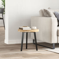 vidaXL Piano Tavolo Rotondo Ø40x4 cm in Legno Massello di Acacia