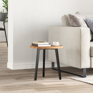 vidaXL Piano Tavolo Rotondo Ø40x2 cm in Legno Massello di Acacia