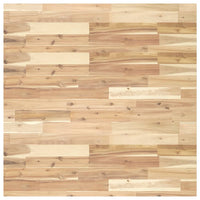 Piano Tavolo Quadrato 90x90x4 cm in Legno Massello di Acacia 4008717