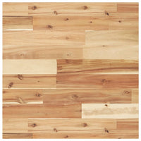 Piano Tavolo Quadrato 50x50x2 cm in Legno Massello di Acacia 4008719