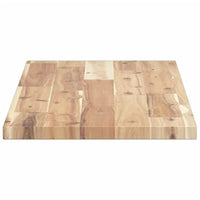 vidaXL Piano per Tavolo 100x30x2 cm Rettangolare Legno Massello Acacia