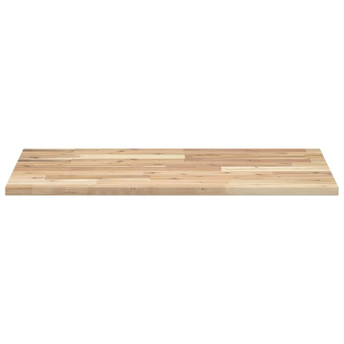 vidaXL Piano Tavolo Rettangolare 100x50x2cm Legno Massello di Acacia