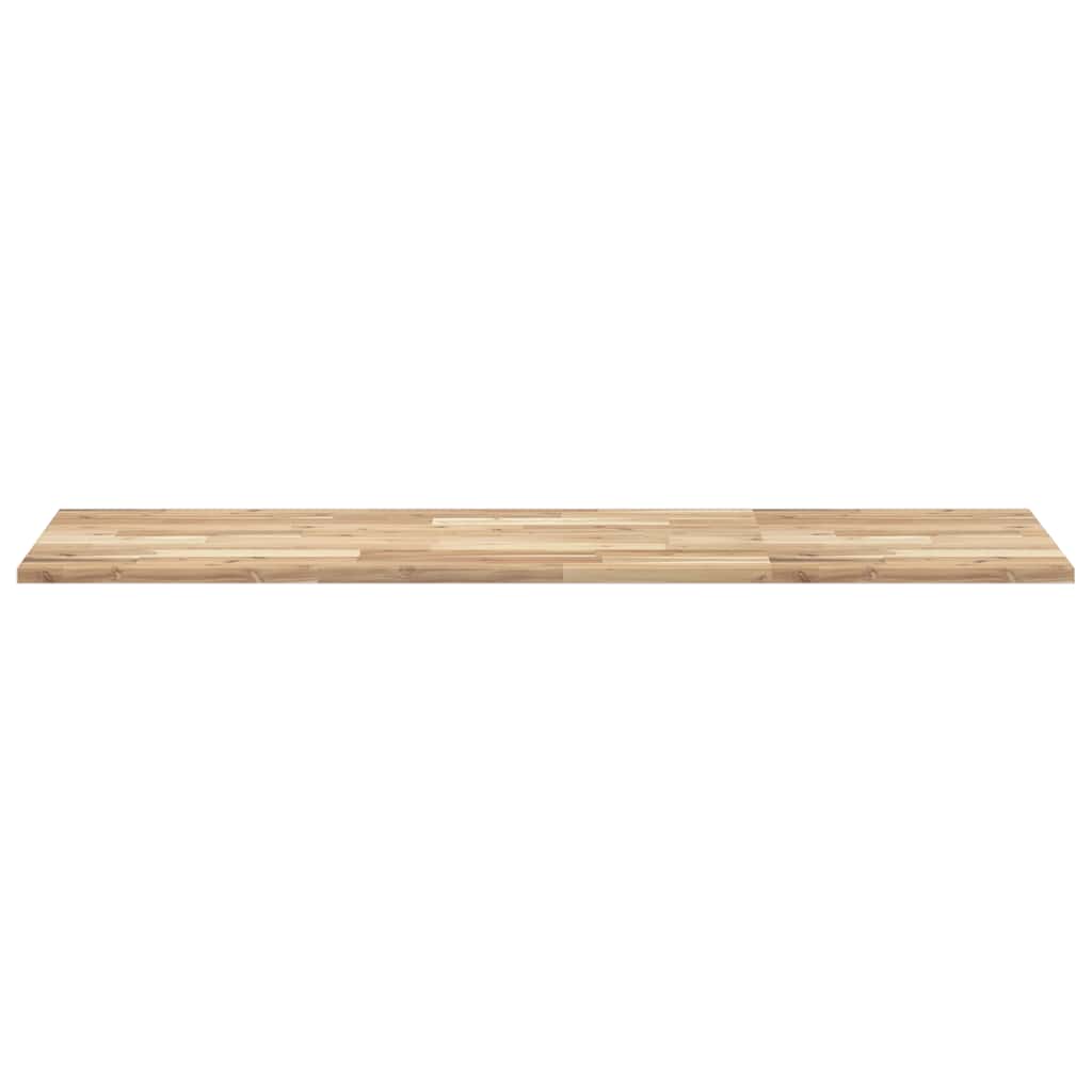 vidaXL Piano Tavolo Rettangolare 120x50x2cm Legno Massello di Acacia