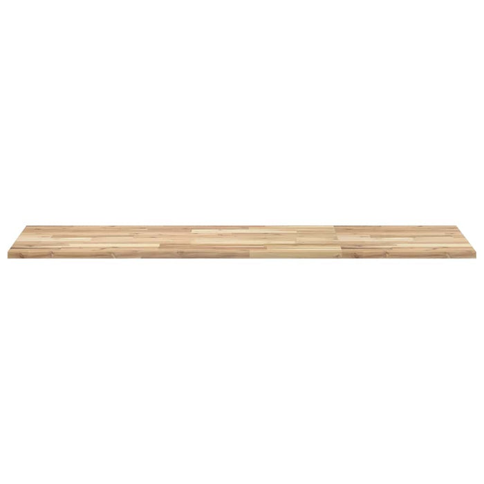 vidaXL Piano Tavolo Rettangolare 140x50x2cm Legno Massello di Acacia