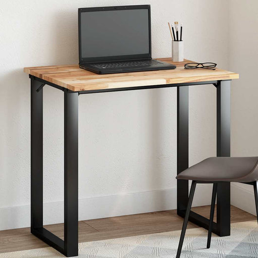 vidaXL Piano Tavolo Rettangolare 80x60x2cm in Legno Massello di Acacia