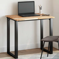 Piano Tavolo Rettangolare 80x60x2cm in Legno Massello di Acacia 4008756