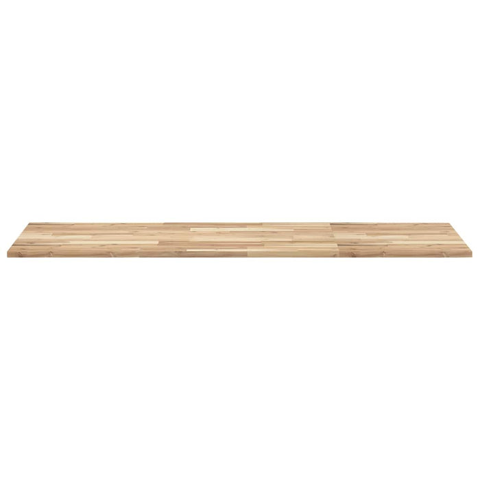 vidaXL Piano Tavolo Rettangolare 140x60x2cm Legno Massello di Acacia