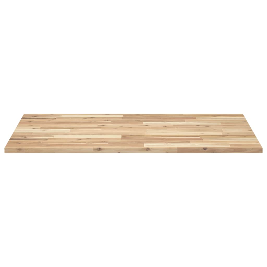 vidaXL Piano Tavolo Rettangolare 100x70x2cm Legno Massello di Acacia