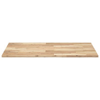 vidaXL Piano Tavolo Rettangolare 100x70x2cm Legno Massello di Acacia