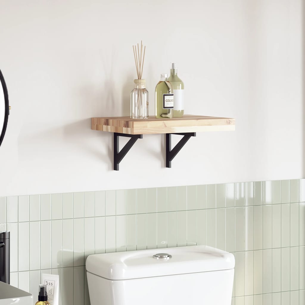 Piano per Tavolo 50x30x4cm Rettangolare Legno Massello Acacia 4008772