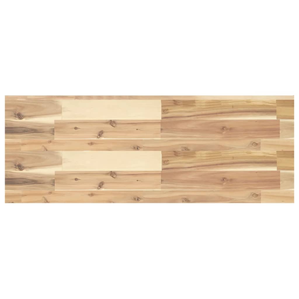 Piano per Tavolo 80x30x4cm Rettangolare Legno Massello Acacia 4008773