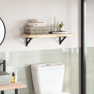 Piano per Tavolo 80x30x4cm Rettangolare Legno Massello Acacia 4008773