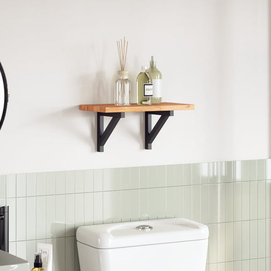 Piano Tavolo Rettangolare 60x20x2cm in Legno Massello di Acacia 4008799