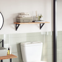 Piano Tavolo Rettangolare 100x30x2 cm Legno Massello di Acacia 4008808