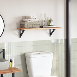 Piano Tavolo Rettangolare 100x30x2 cm Legno Massello di Acacia 4008808